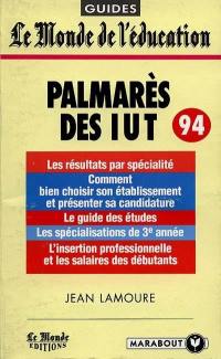 Le palmarès des IUT 1994