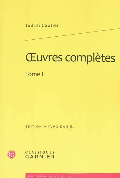 Oeuvres complètes. Vol. 1