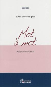 Mot à mot