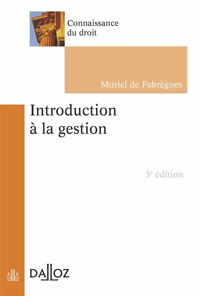 Introduction à la gestion