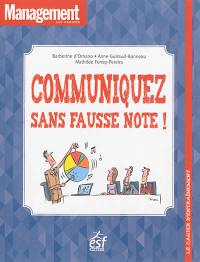 Communiquez sans fausse note ! : le cahier d'entraînement