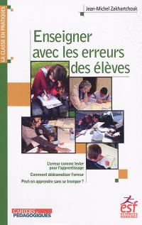 Enseigner avec les erreurs des élèves