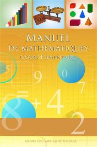 Manuel de mathématiques : cours élémentaire