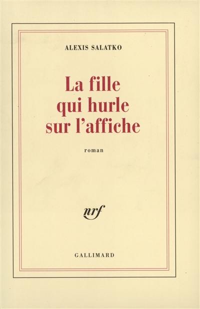 La fille qui hurle sur l'affiche