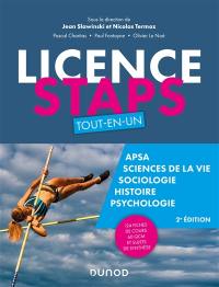 Licence Staps : tout-en-un : Apsa, sciences de la vie, sociologie, histoire, psychologie