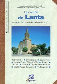 Le canton de Lanta : Aigrefeuille, Préserville, Lauzerville, Saint-Foy-d'Aigrefeuille, Lanta, Tarabel, Aurin, Bourg-Saint-Bernard, Saint-Pierre-de-Lages, Vallesvilles