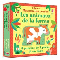 Les animaux de la ferme : mes premiers puzzles