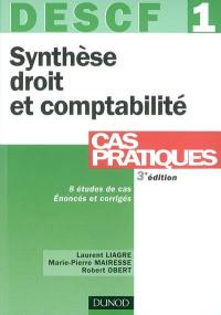 Synthèse droit et comptabilité, DESCF 1