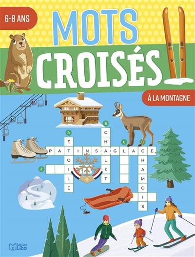 A la montagne : mots croisés