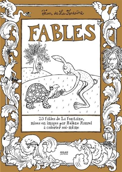 Fables à colorier soi-même