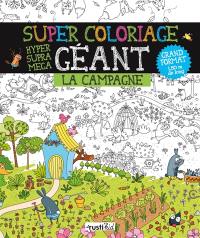 Super coloriage géant : la campagne