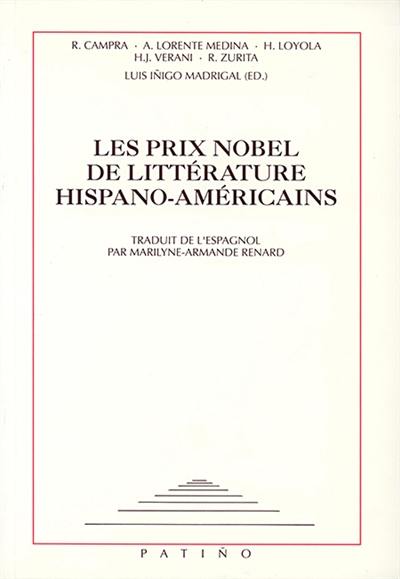 Les prix Nobel de littérature hispano-américains