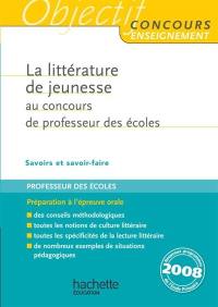 La littérature de jeunesse au concours de professeur des écoles : savoirs et savoir-faire