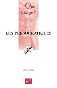 Les présocratiques