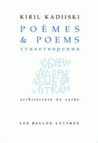 Poèmes & poems