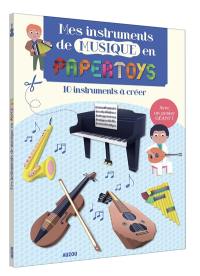 Mes instruments de musique en papertoys : 10 instruments à créer