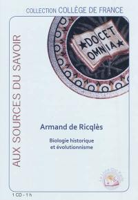 Biologie historique et évolutionnisme