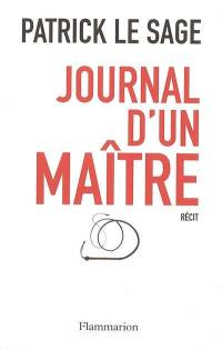 Journal d'un maître