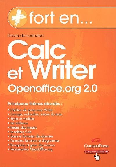 Calc et Writer : OpenOffice.org 2.0