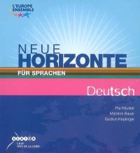 Neue Horizontes für sprachen : deutsch