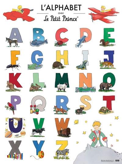 L'alphabet avec le Petit Prince