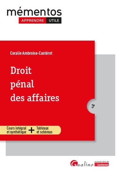 Droit pénal des affaires