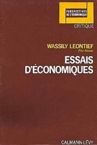 Essais d'économiques