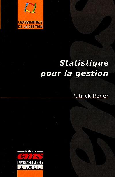 Statistique pour la gestion