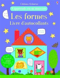 Les formes : livre d'autocollants