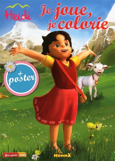 Heidi : je joue, je colorie : + poster