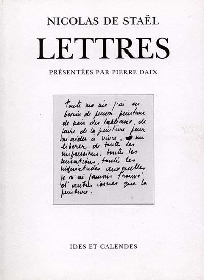 Nicolas de Staël, lettres et dessins