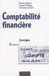 Comptabilité financière : corrigés