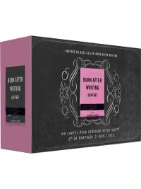 Burn after writing : coffret : 100 cartes pour explorer votre vérité et la partager si vous l'osez