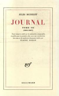 Journal. Vol. 3. 1861-1867