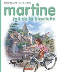 Martine fait de la bicyclette