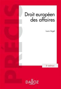 Droit européen des affaires