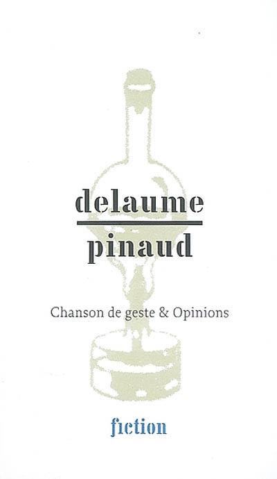 Chanson de geste & opinions