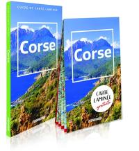 Corse : guide et carte laminée