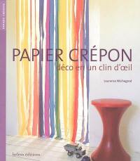 Papier crépon : déco en un clin d'oeil