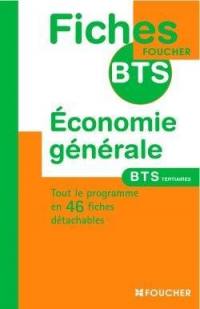 Economie générale BTS tertiaires