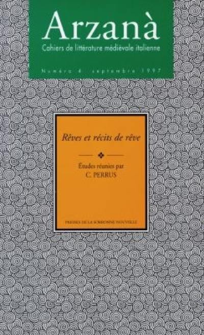 Arzanà, n° 4. Rêves et récits de rêves