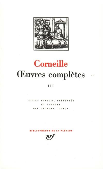 Oeuvres complètes. Vol. 3