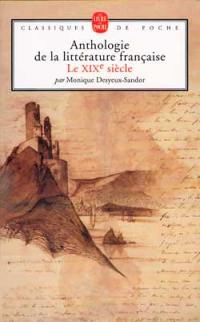 Anthologie de la littérature française, XIXe siècle