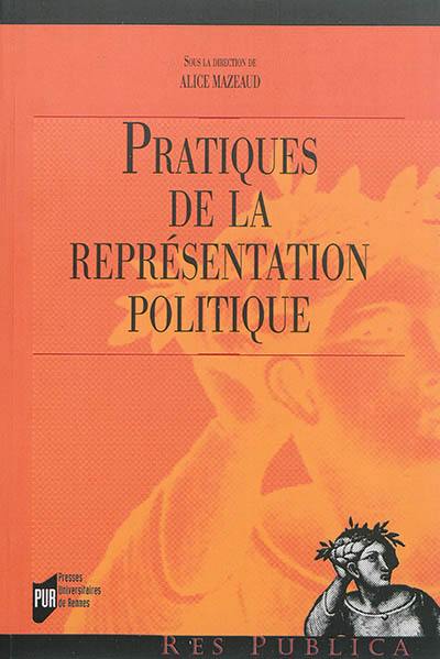 Pratiques de la représentation politique