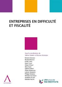 Entreprises en difficulté et fiscalité