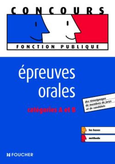 S'entraîner aux épreuves orales, catégories A et B