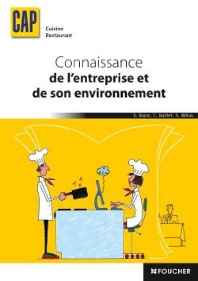 Connaissance de l'entreprise et de son environnement, CAP cuisine restaurant