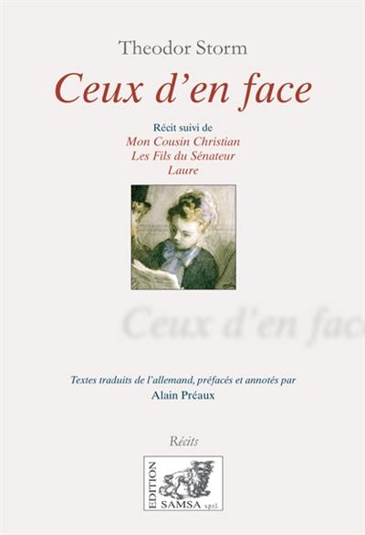 Ceux d'en face : récit. Mon cousin Christian. Le fils du sénateur