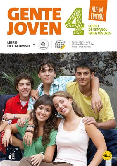 Gente joven 4 : curso de espanol para jovenes : libro del alumno + CD audio