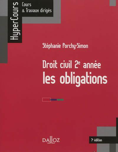 Droit civil 2e année : les obligations : 2012